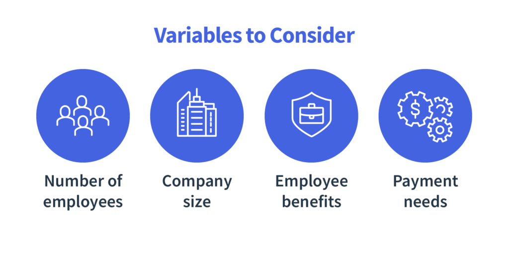 payroll variables to consider