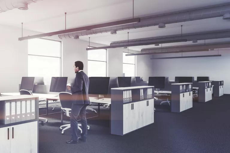 modern clean office